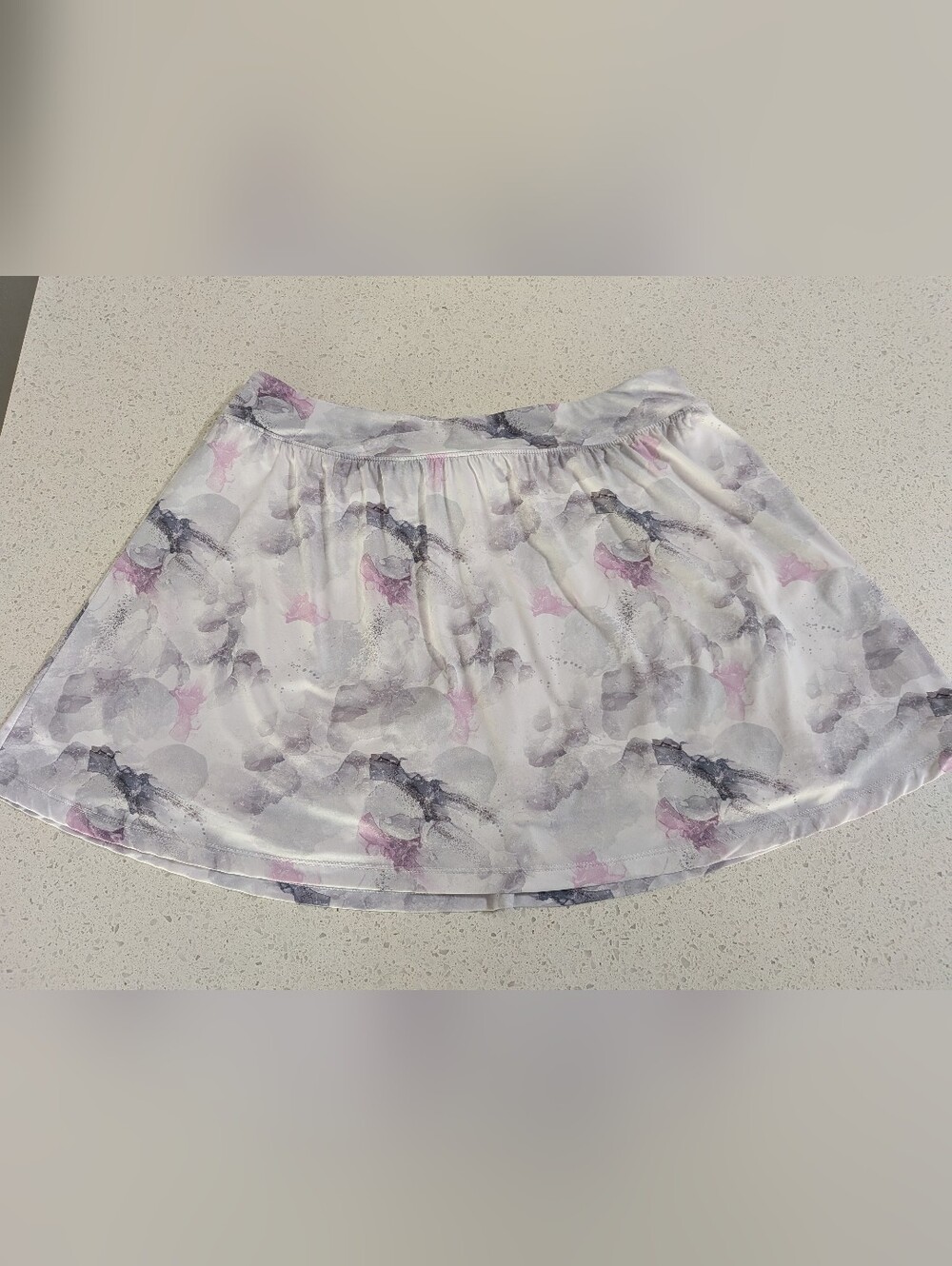 Light Purple Floral Print Women’s Skort